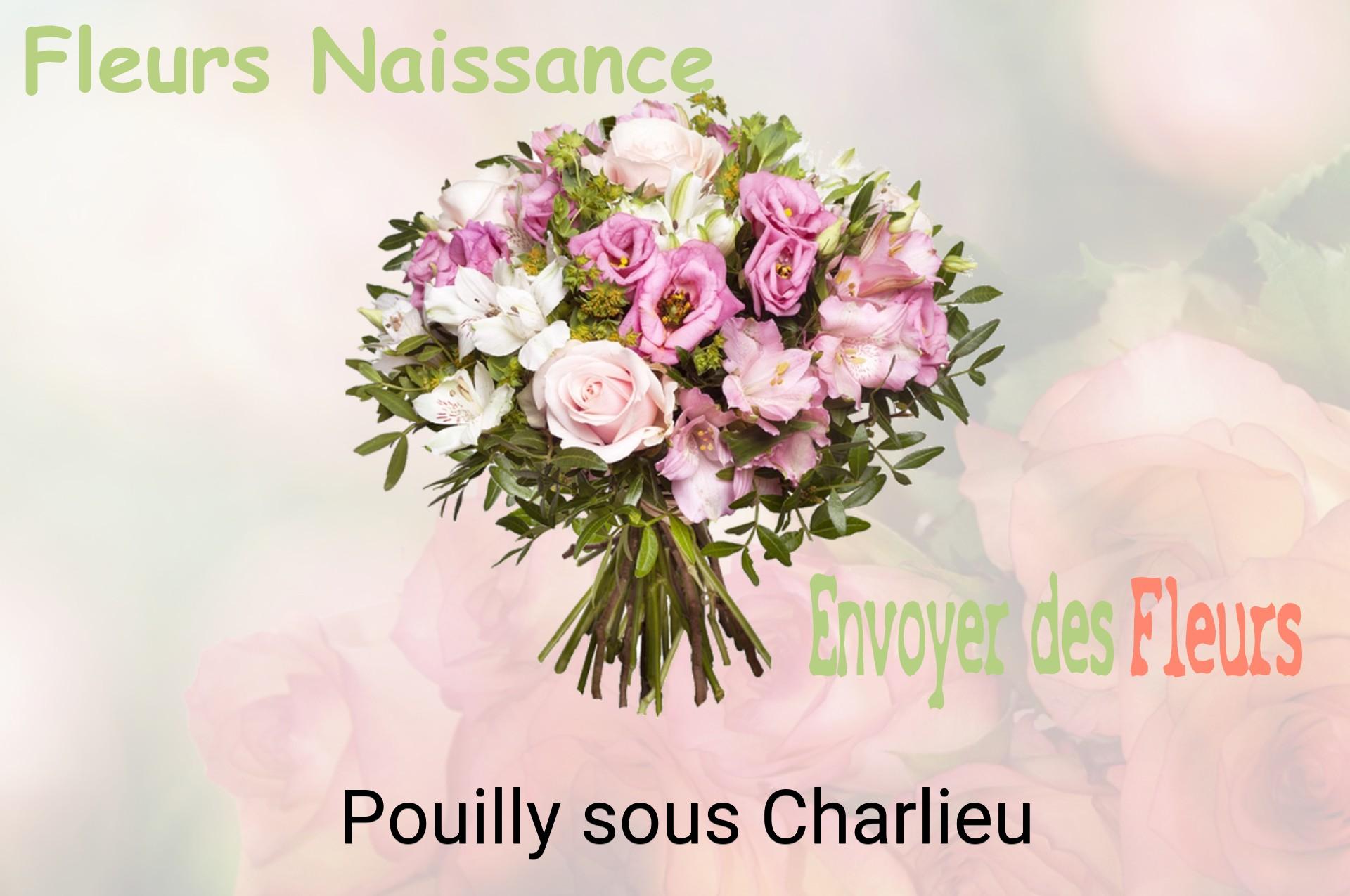 Bouquet de fleurs de naissance livré à Pouilly-sous-Charlieu